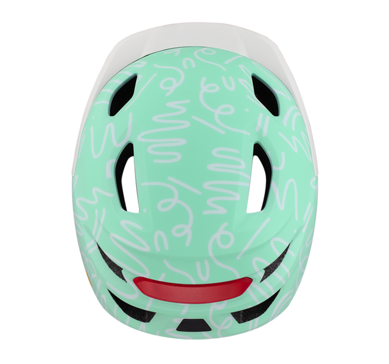 Specialized Shuffle 2 LED Kids Helmet 4-7 Years Dune White Graphic-5