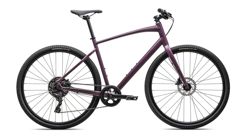 Specialized Sirrus X 2.0 2025 Hybrid Bike Satin Cast Lilac / Ashen Grey Reflective