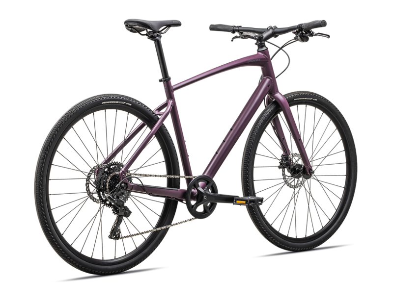 Specialized Sirrus X 2.0 2025 Hybrid Bike Satin Cast Lilac / Ashen Grey Reflective-2