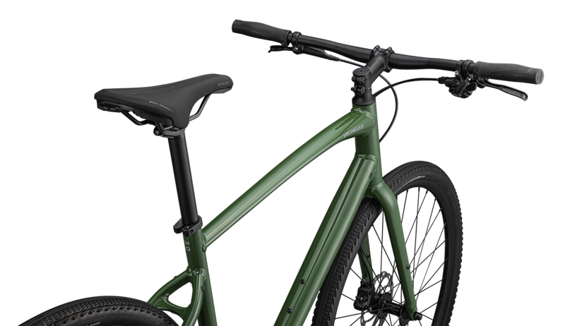 Specialized Sirrus X 3.0 2025 Hybrid Bike Gloss Cypress / Cool Grey Reflective-3