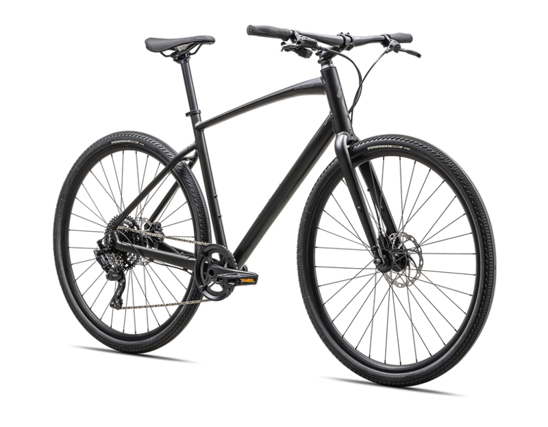 Specialized Sirrus X 3.0 2025 Hybrid Bike Satin Obsidian / Smoke Reflective-1