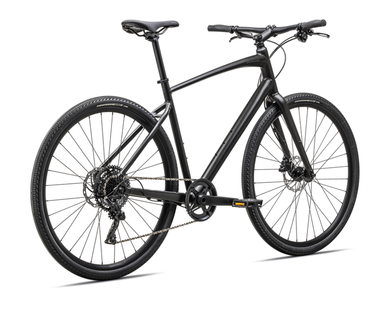 Specialized Sirrus X 3.0 2025 Hybrid Bike Satin Obsidian / Smoke Reflective-2