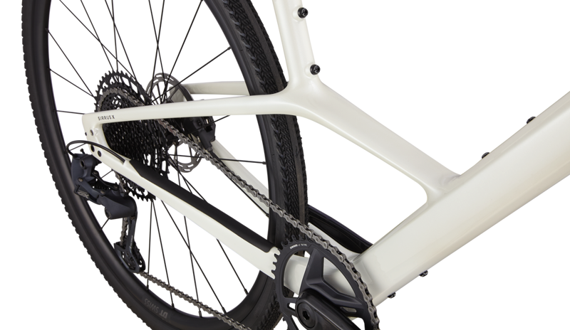 Specialized Sirrus X 6.0 2025 Hybrid Bike Gloss Dune White / Obsidian Fade Reflective-4