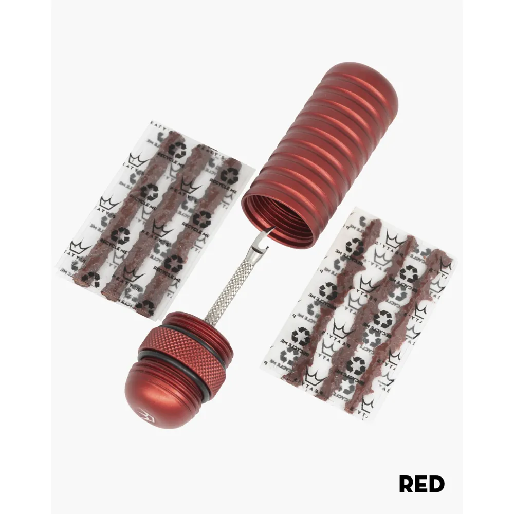 Image of Peatys Holeshot Tubeless Puncture Plugger Kit Red