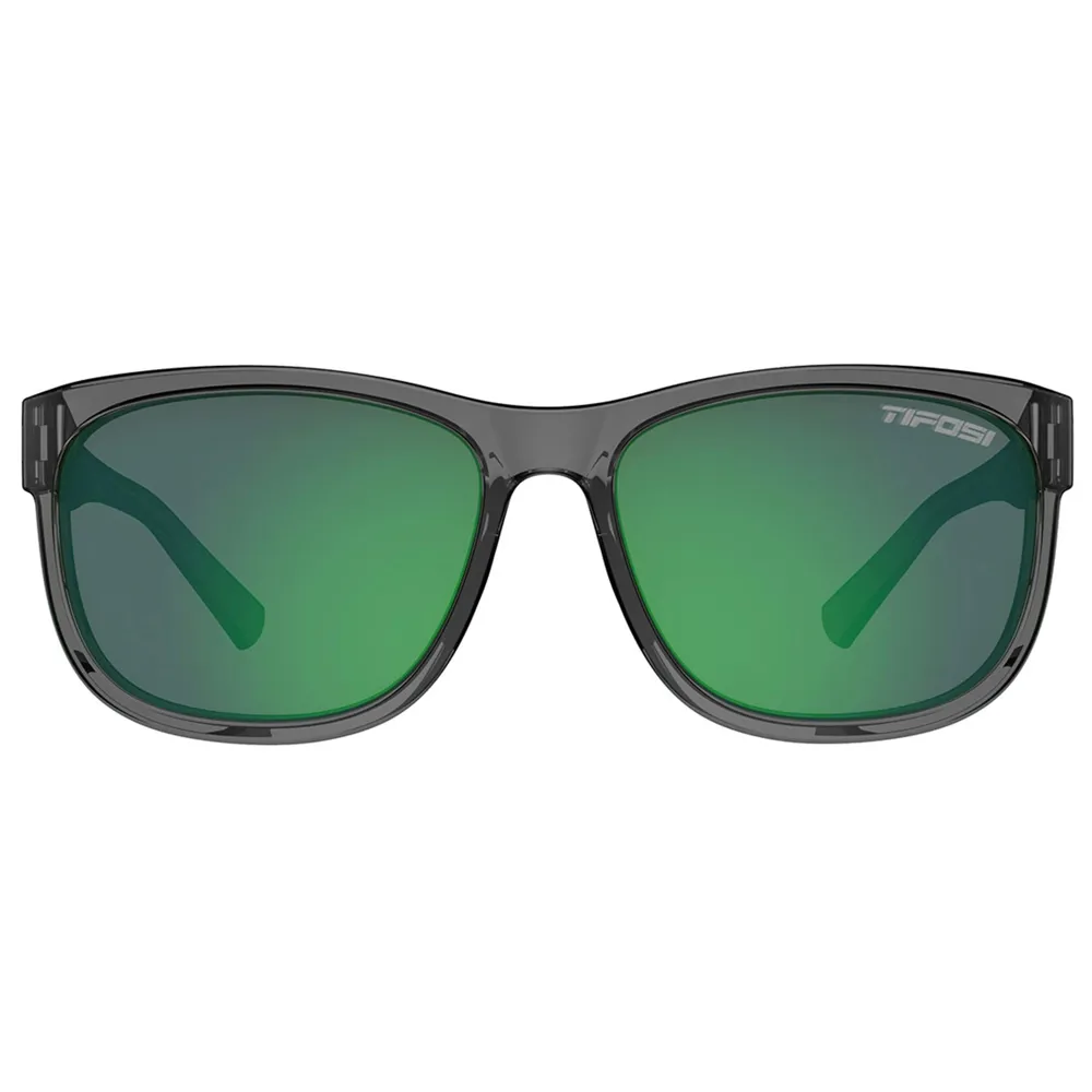 Image of Tifosi Swank XL Single Lens Sunglasses Crystal Smoke LTD