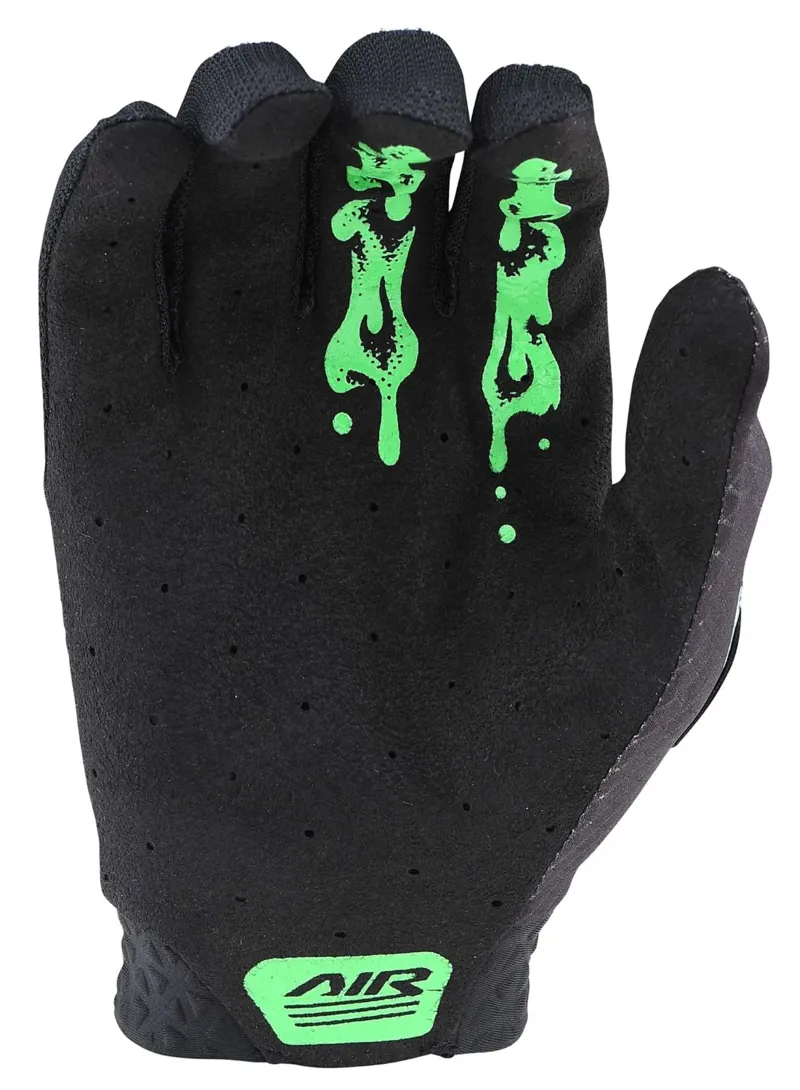 Troy Lee Designs Air Youth Gloves Slime Hands Flo Green-1