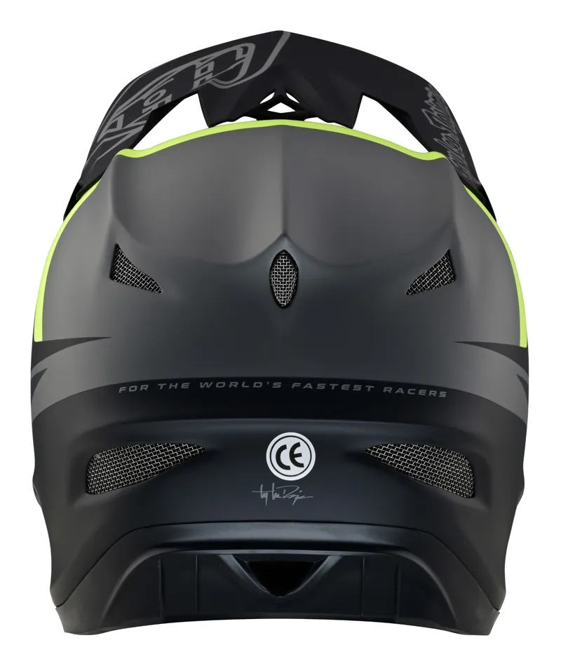 Troy Lee Designs D3 Fiberlite Full Face MTB Helmet Slant Grey-3