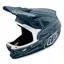 Troy Lee Designs D3 Fiberlite Full Face MTB Helmet SpiderStripe Blue 