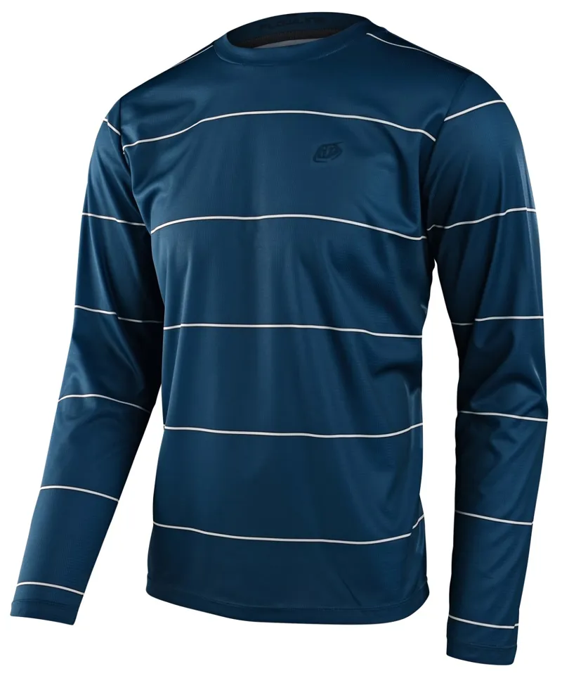 Troy Lee Designs Flowline LS MTB Jersey Revert Blue