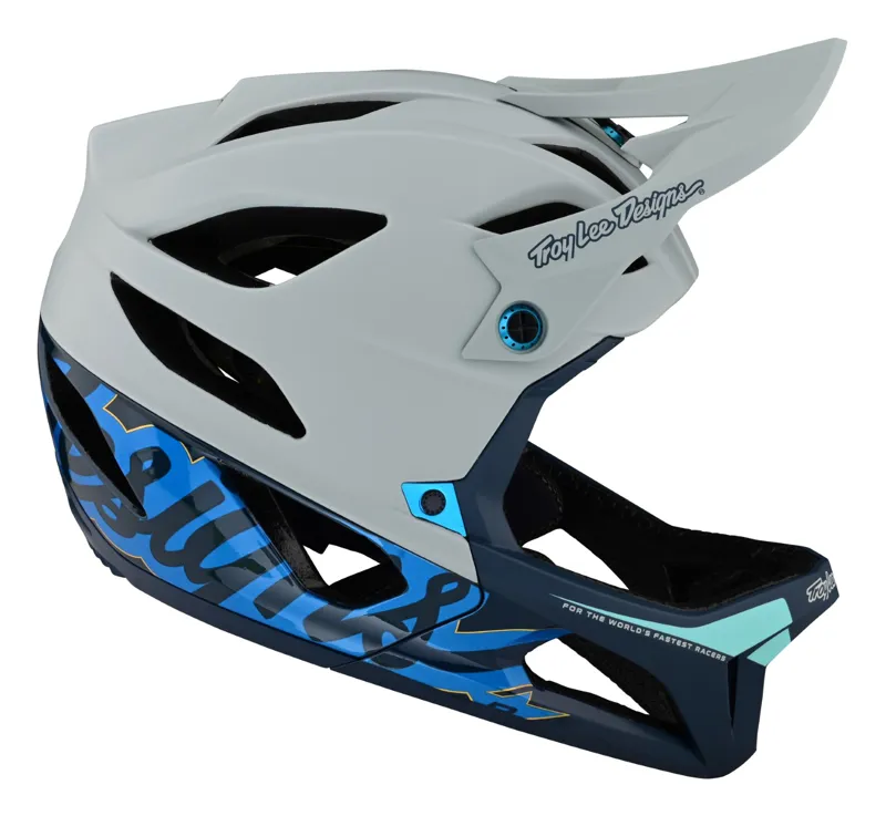 Troy Lee Designs Stage MIPS Full Face Helmet Signature Blue-6