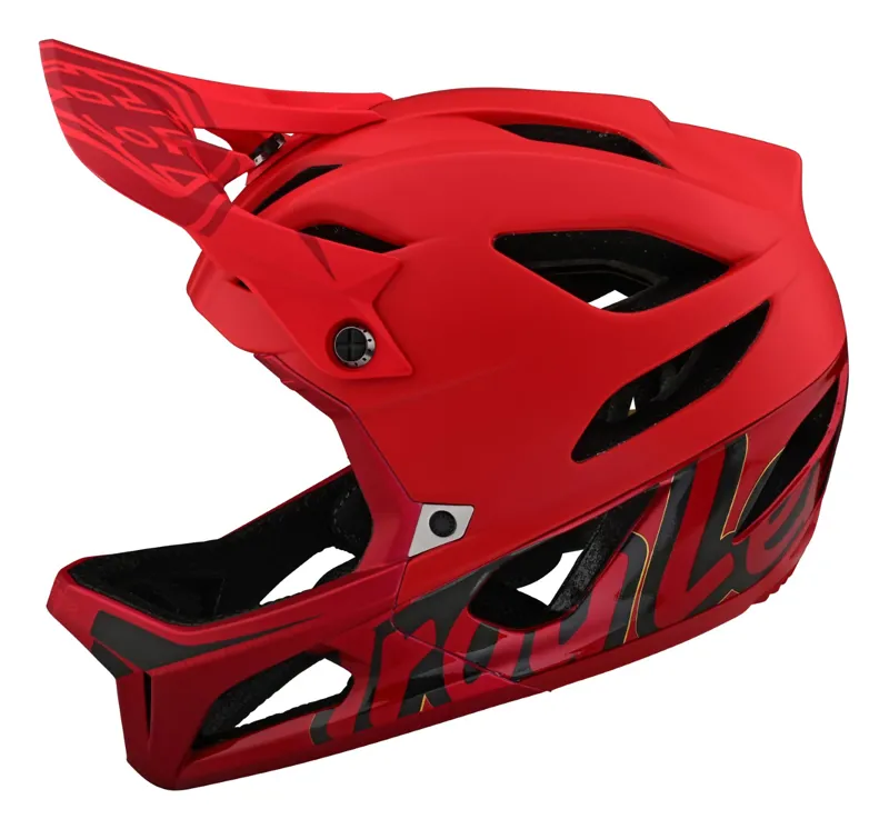 Troy Lee Designs Stage MIPS Full Face Helmet Signature Red-2