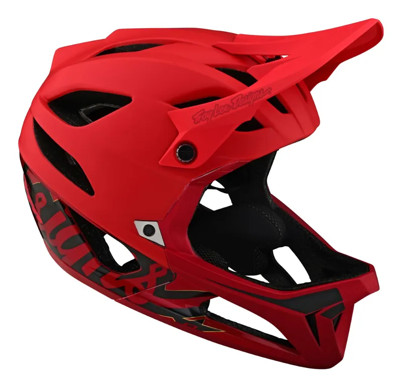 Troy Lee Designs Stage MIPS Full Face Helmet Signature Red-1