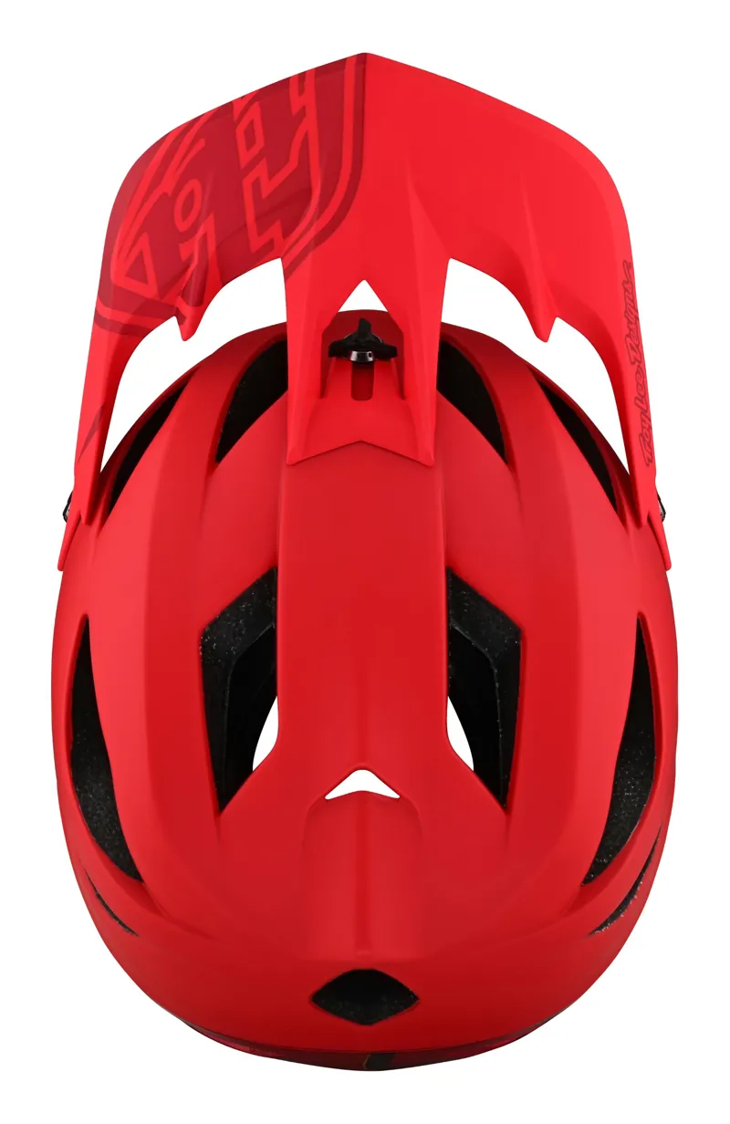 Troy Lee Designs Stage MIPS Full Face Helmet Signature Red-7