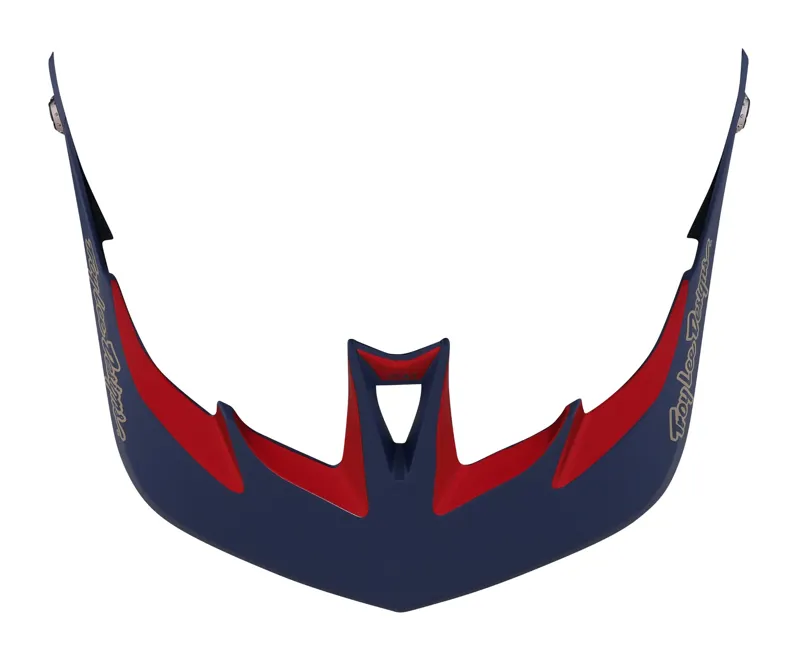 Troy Lee Designs A3 MIPS MTB Helmet Fang Dark Blue/Burgundy-4