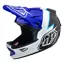 Troy Lee Designs D3 Fiberlite Full Face MTB Helmet Volt/Blue