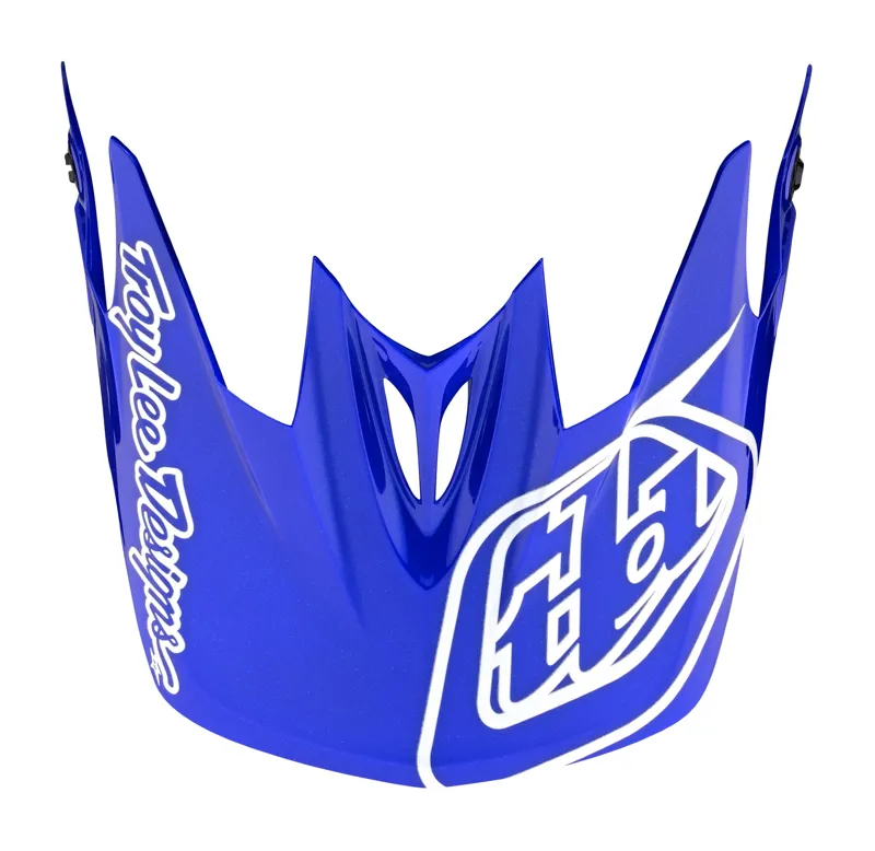 Troy Lee Designs D3 Fiberlite Full Face MTB Helmet Volt/Blue-8