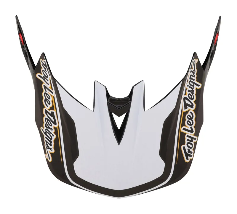 Troy Lee Designs D4 Carbon Full Face MIPS MTB Helmet Reverb Black/White-8