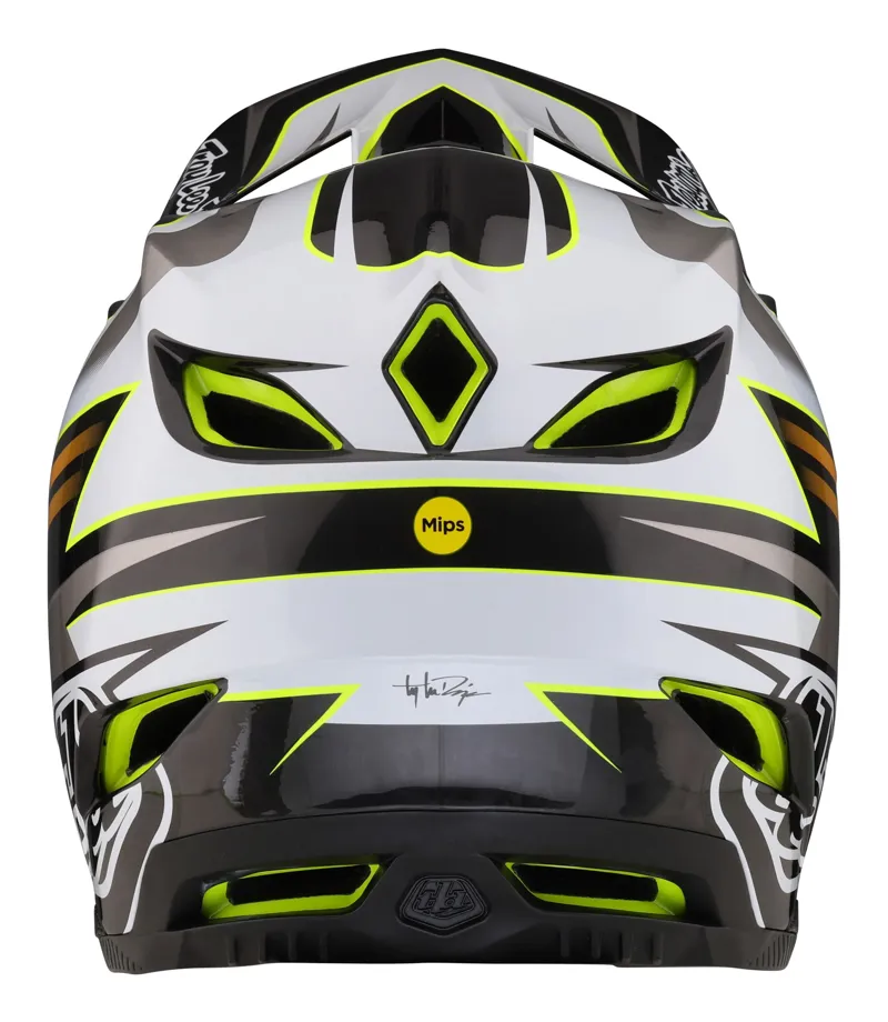Troy Lee Designs D4 Carbon Full Face MIPS MTB Helmet Saber Grey-3