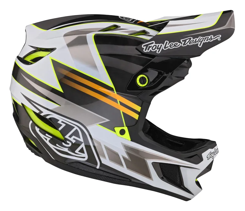 Troy Lee Designs D4 Carbon Full Face MIPS MTB Helmet Saber Grey-5