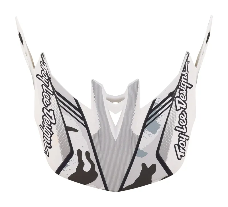 Troy Lee Designs D4 Composite Full Face MIPS MTB Helmet Matrix Camo White-8