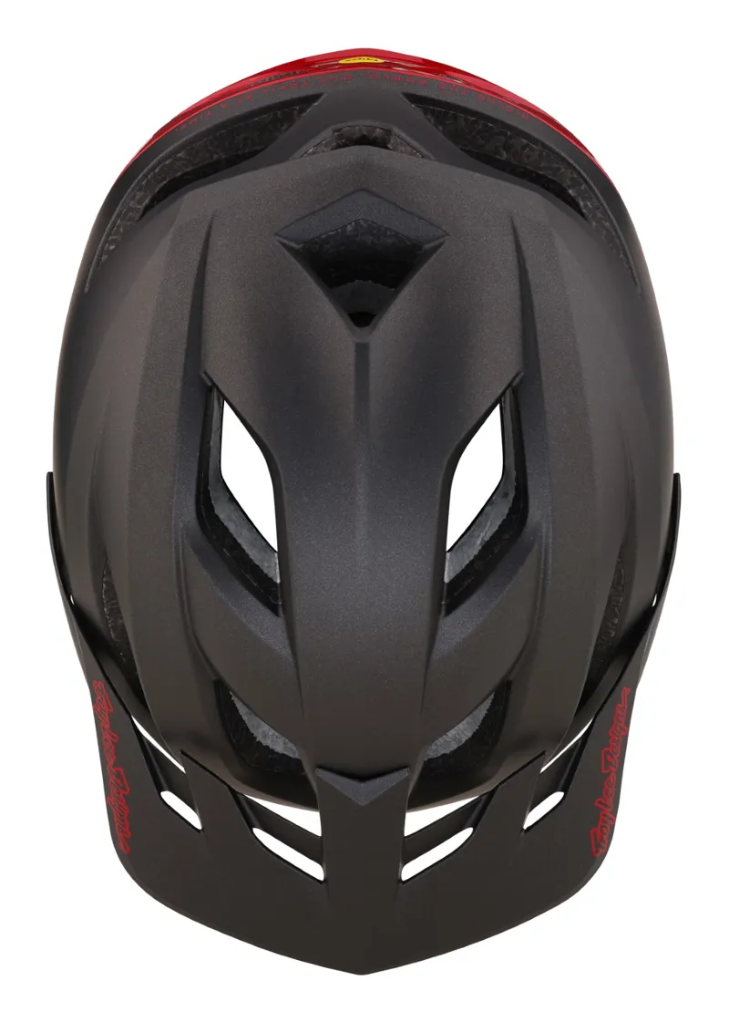 Troy Lee Designs Flowline SE MIPS MTB Helmet Radian Charcoal/Red-3