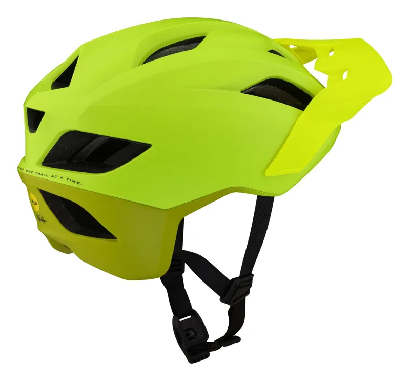 Troy Lee Designs Flowline SE MIPS MTB Helmet Radian Flo Yellow-1