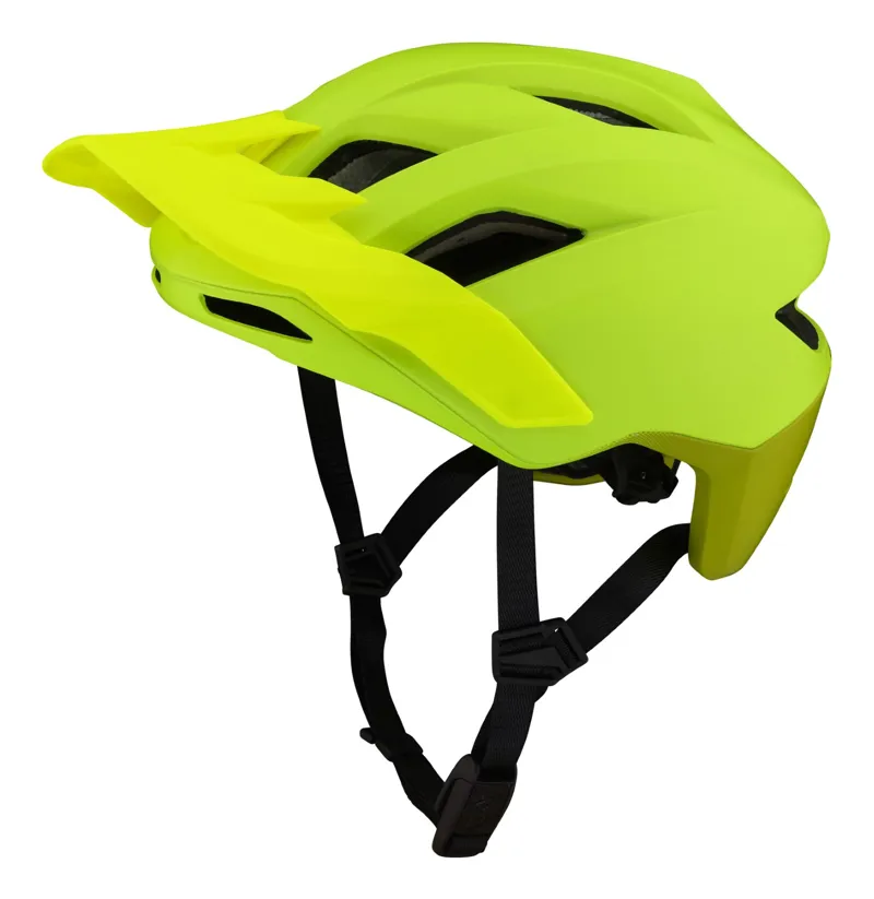Troy Lee Designs Flowline SE MIPS MTB Helmet Radian Flo Yellow-2