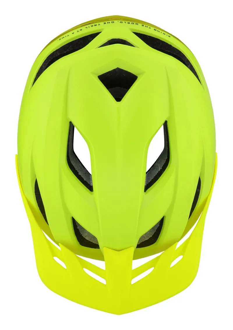 Troy Lee Designs Flowline SE MIPS MTB Helmet Radian Flo Yellow-3