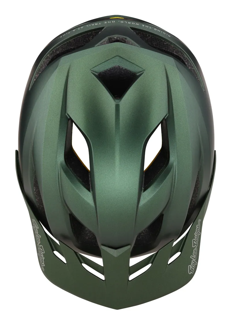 Troy Lee Designs Flowline MIPS MTB Helmet Orbit Forest Green-3