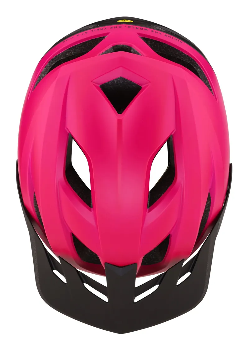 Troy Lee Designs Flowline MIPS MTB Helmet Orbit Magenta/Black-3