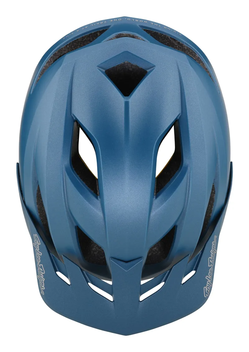 Troy Lee Designs Flowline MIPS MTB Helmet Orbit Mirage Blue-3