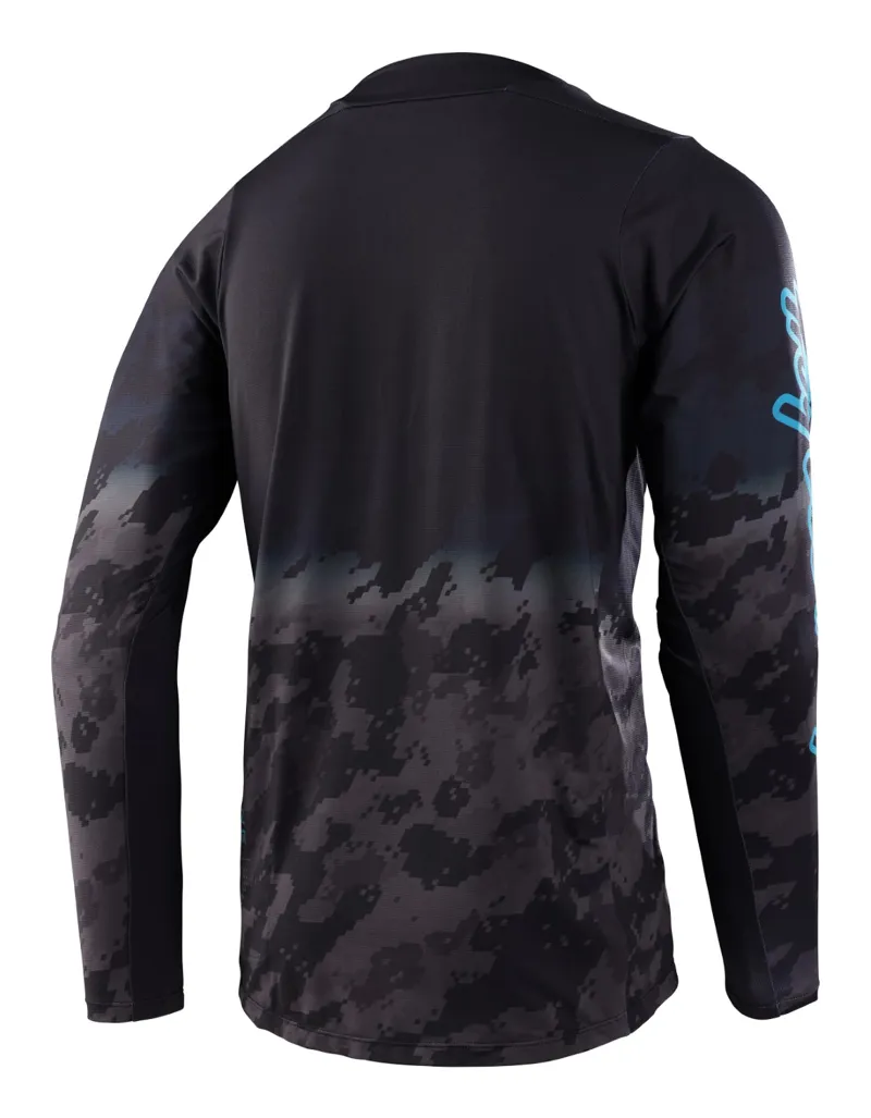 Troy Lee Designs Skyline LS MTB Jersey Fader Digi Black-1