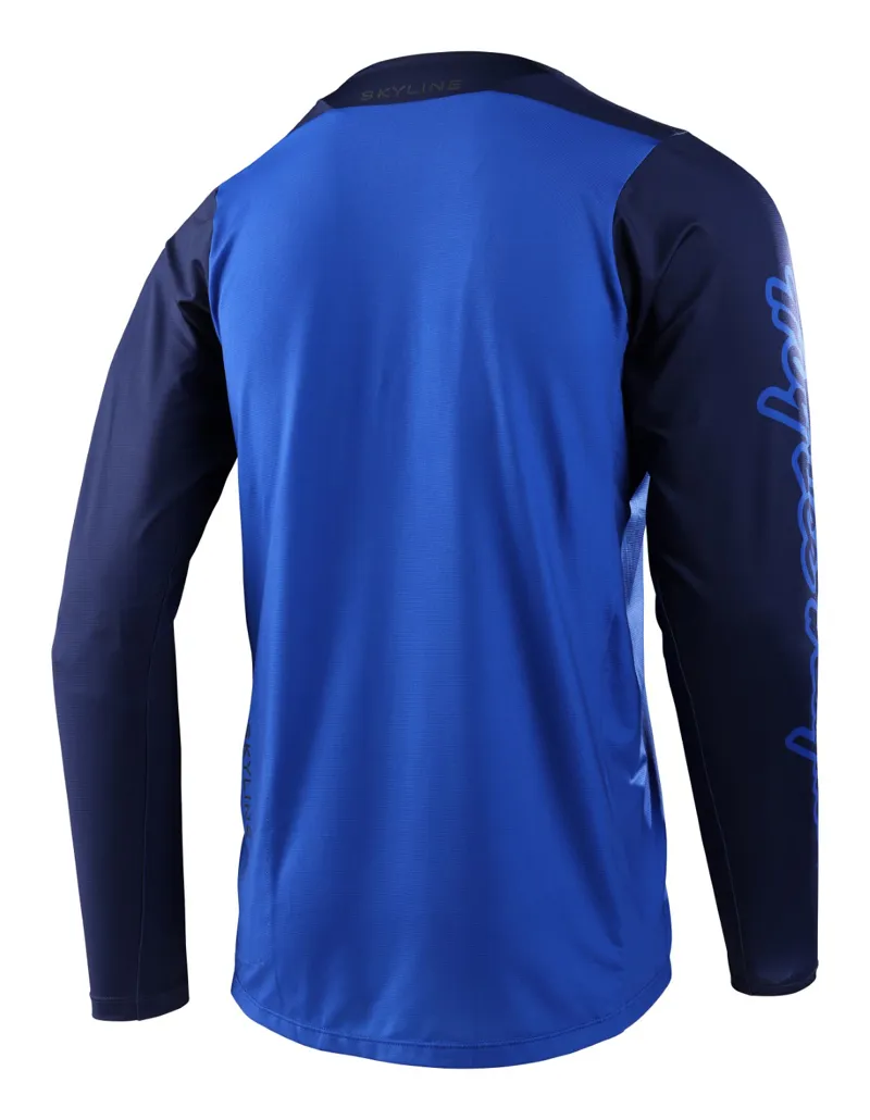 Troy Lee Designs Skyline LS MTB Jersey Mono True Blue-1