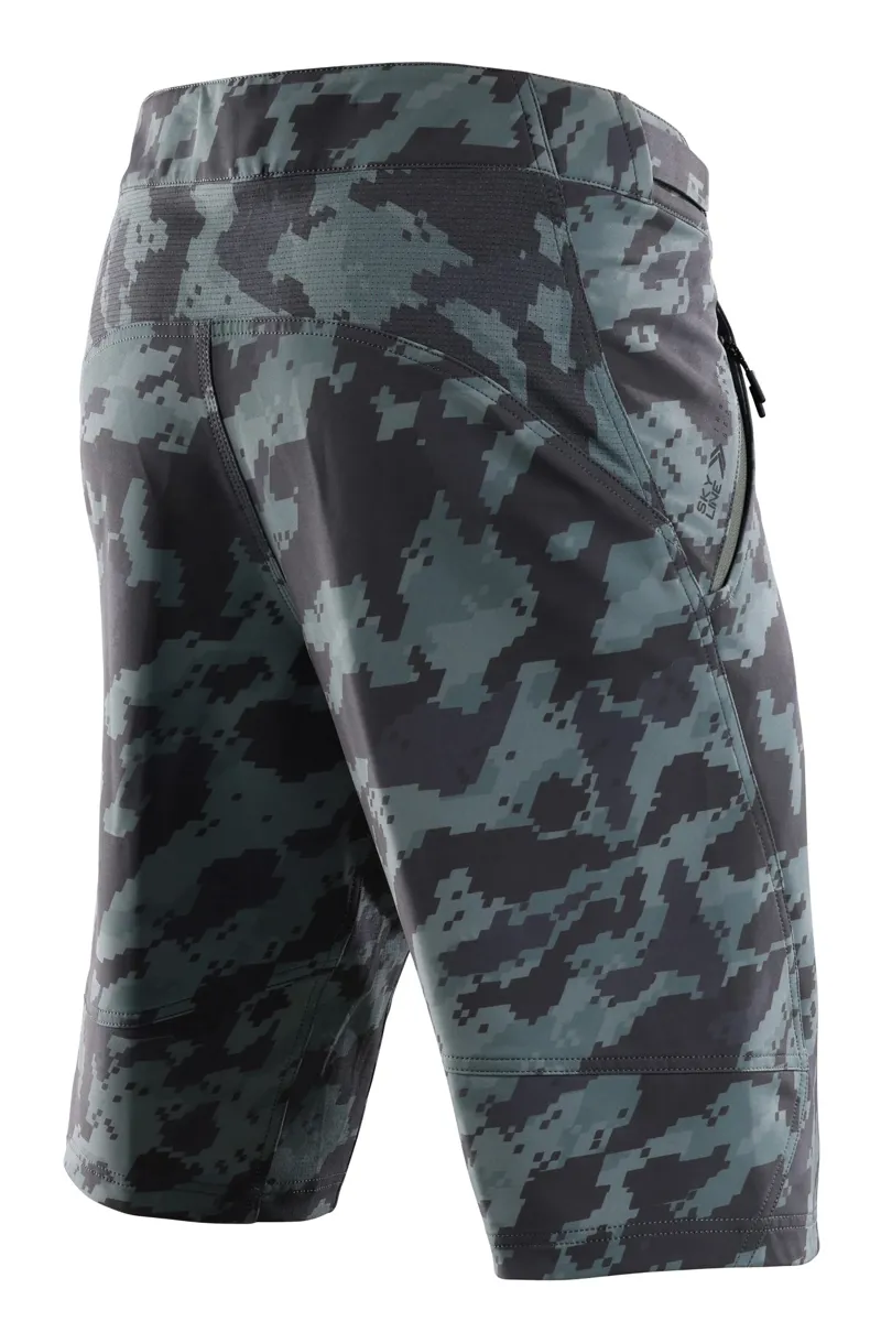 Troy Lee Designs Skyline MTB Shorts Shell Digi Camo Spruce-1
