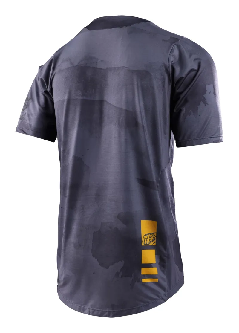 Troy Lee Designs Skyline SS MTB Jersey Blocks Charcoal-1