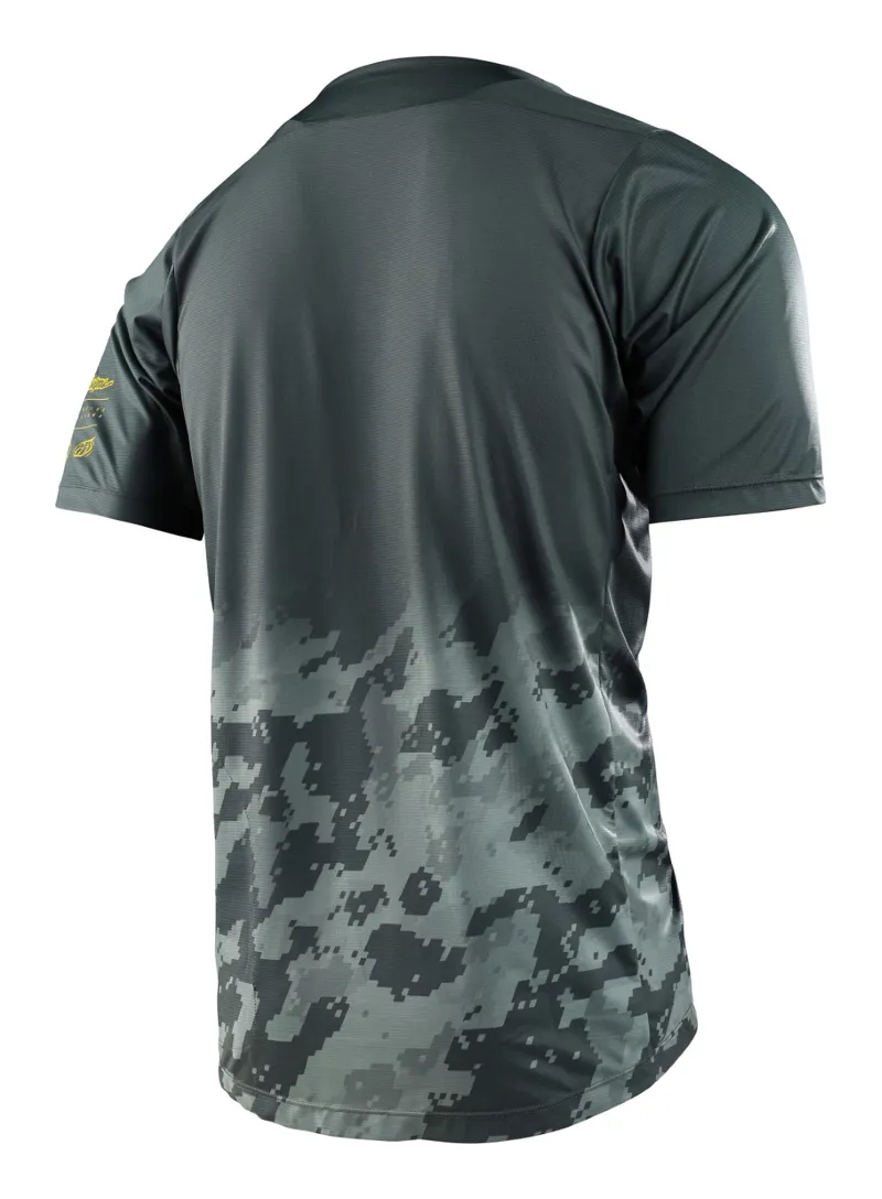 Troy Lee Designs Skyline SS MTB Jersey Fader Digi Green-1