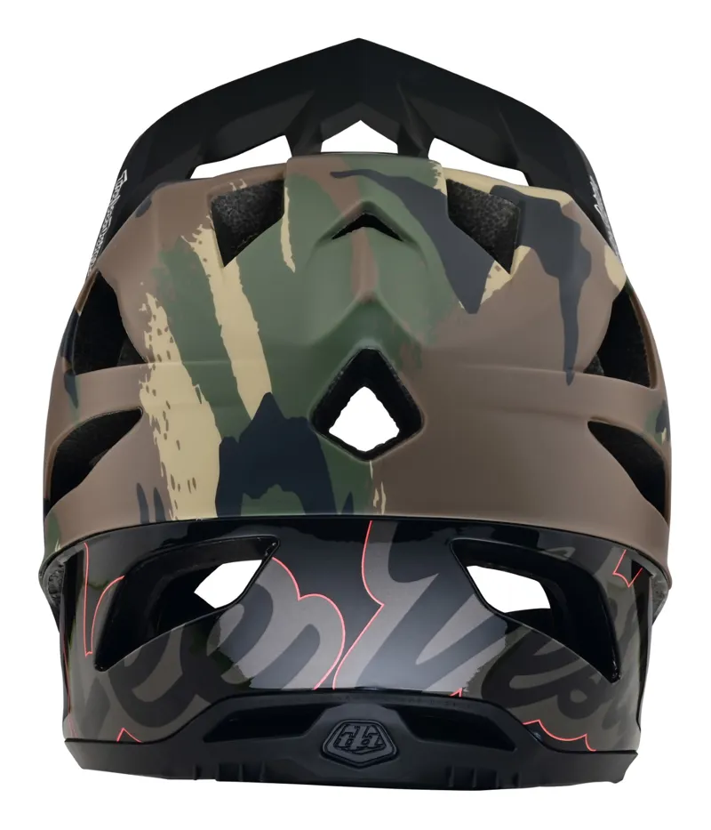 Troy Lee Designs Stage MIPS Full Face Helmet Signature Camo Army Green-3