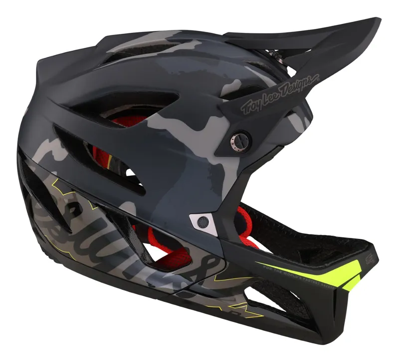 Troy Lee Designs Stage MIPS Full Face Helmet Signature Camo Black-5