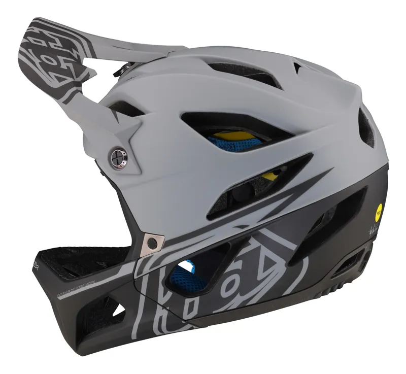 Troy Lee Designs Stage Full Face MIPS MTB Helmet Stealth Grey-2
