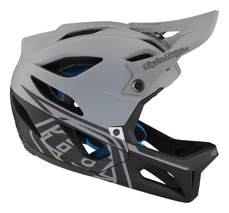 Troy Lee Designs Stage Full Face MIPS MTB Helmet Stealth Grey-5
