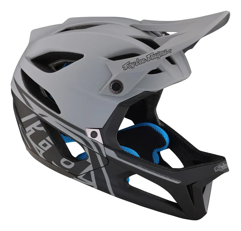 Troy Lee Designs Stage Full Face MIPS MTB Helmet Stealth Grey-6