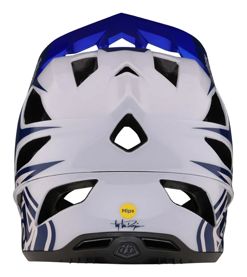 Troy Lee Designs Stage MIPS Full Face Helmet Valance Blue-3
