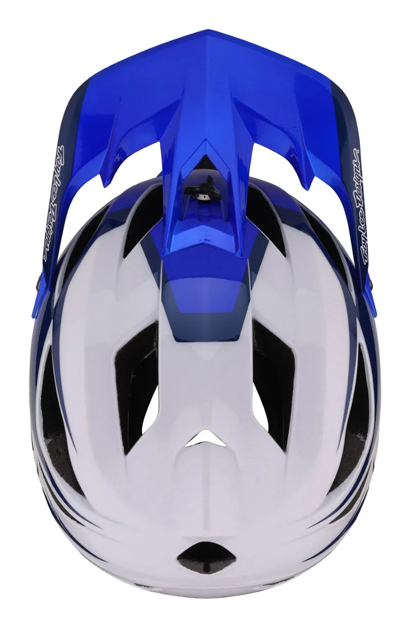 Troy Lee Designs Stage MIPS Full Face Helmet Valance Blue-7