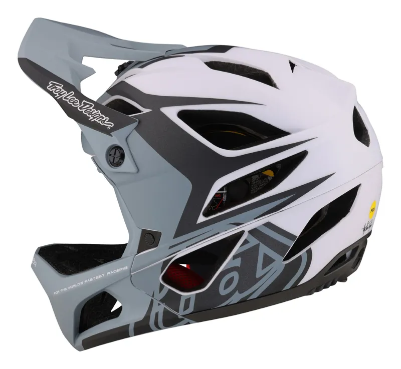 Troy Lee Designs Stage MIPS Full Face Helmet Valance Grey-2