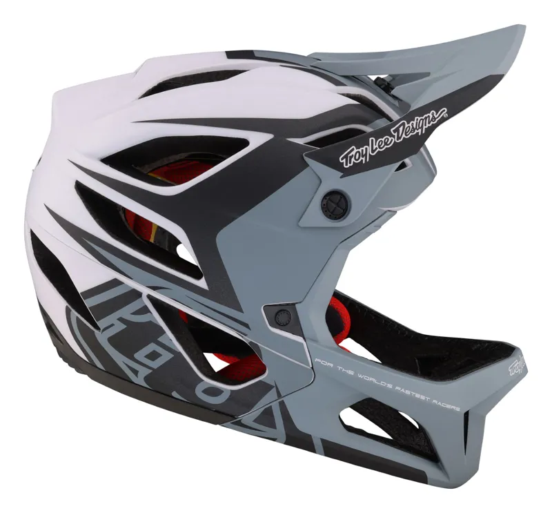 Troy Lee Designs Stage MIPS Full Face Helmet Valance Grey-5