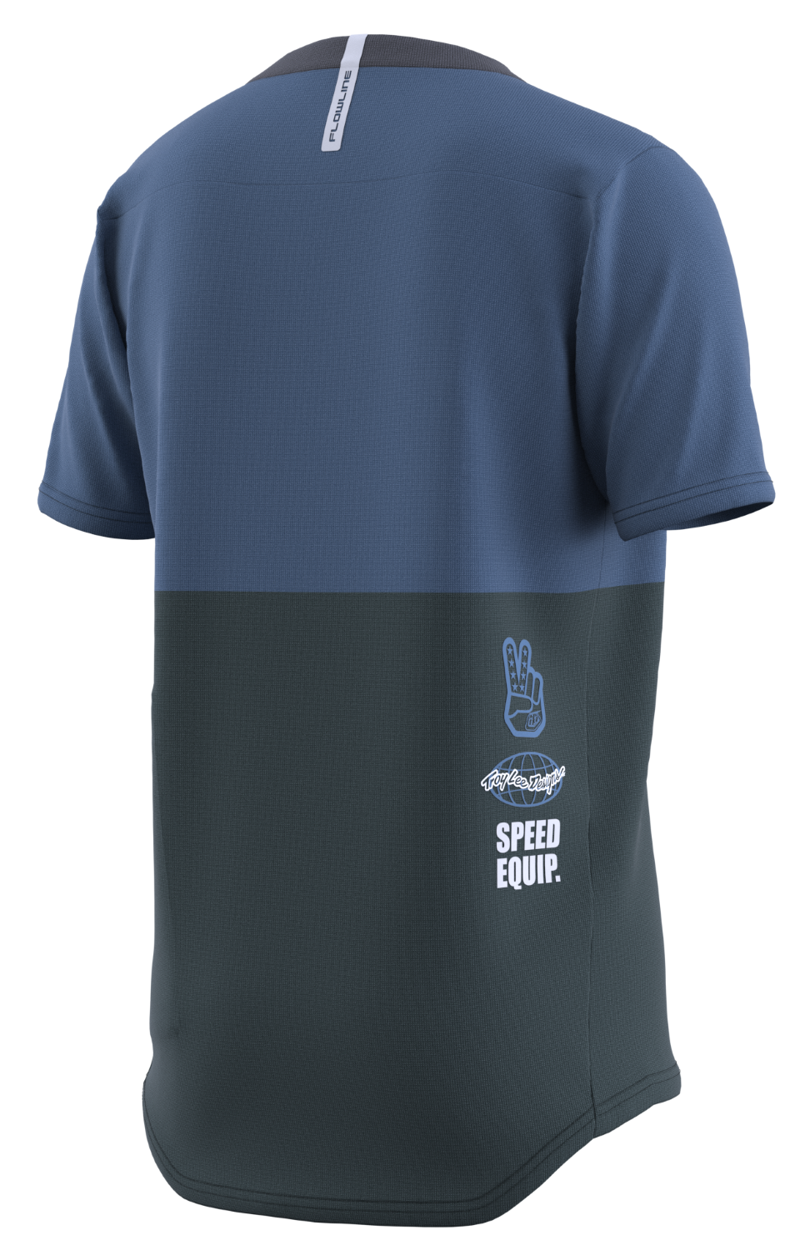Troy Lee Designs Flowline Youth SS MTB Jersey Scripter Windward-1