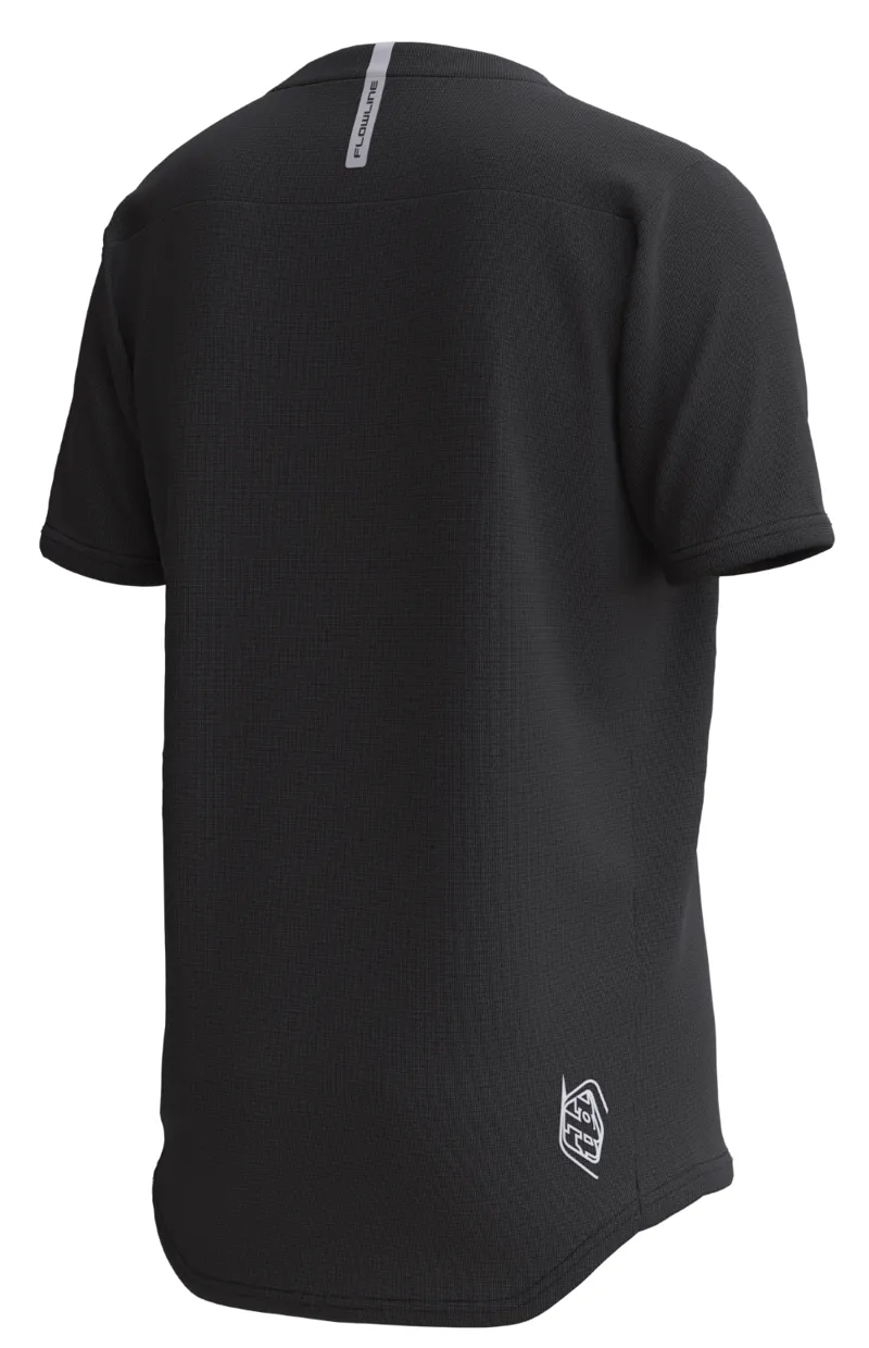 Troy Lee Designs Flowline Youth SS MTB Jersey Black-1