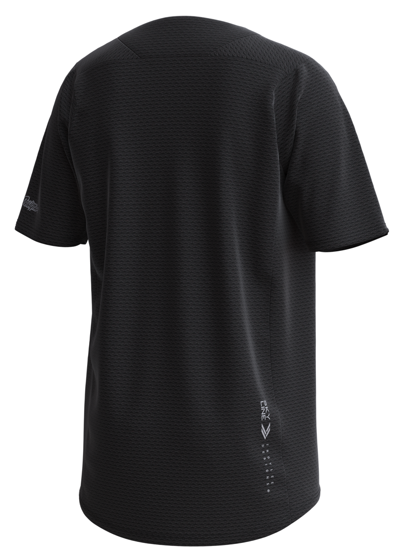 Troy Lee Designs Skyline Youth SS MTB Jersey Iconic Black-1