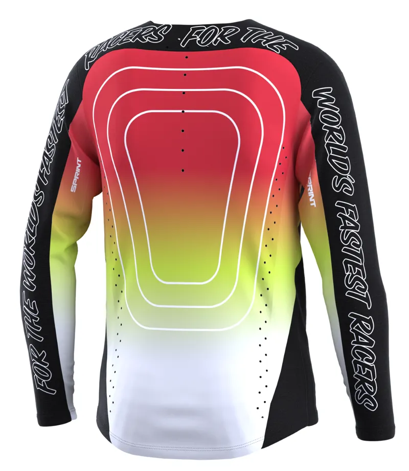 Troy Lee Designs Sprint Youth LS MTB Jersey Richter Black-1