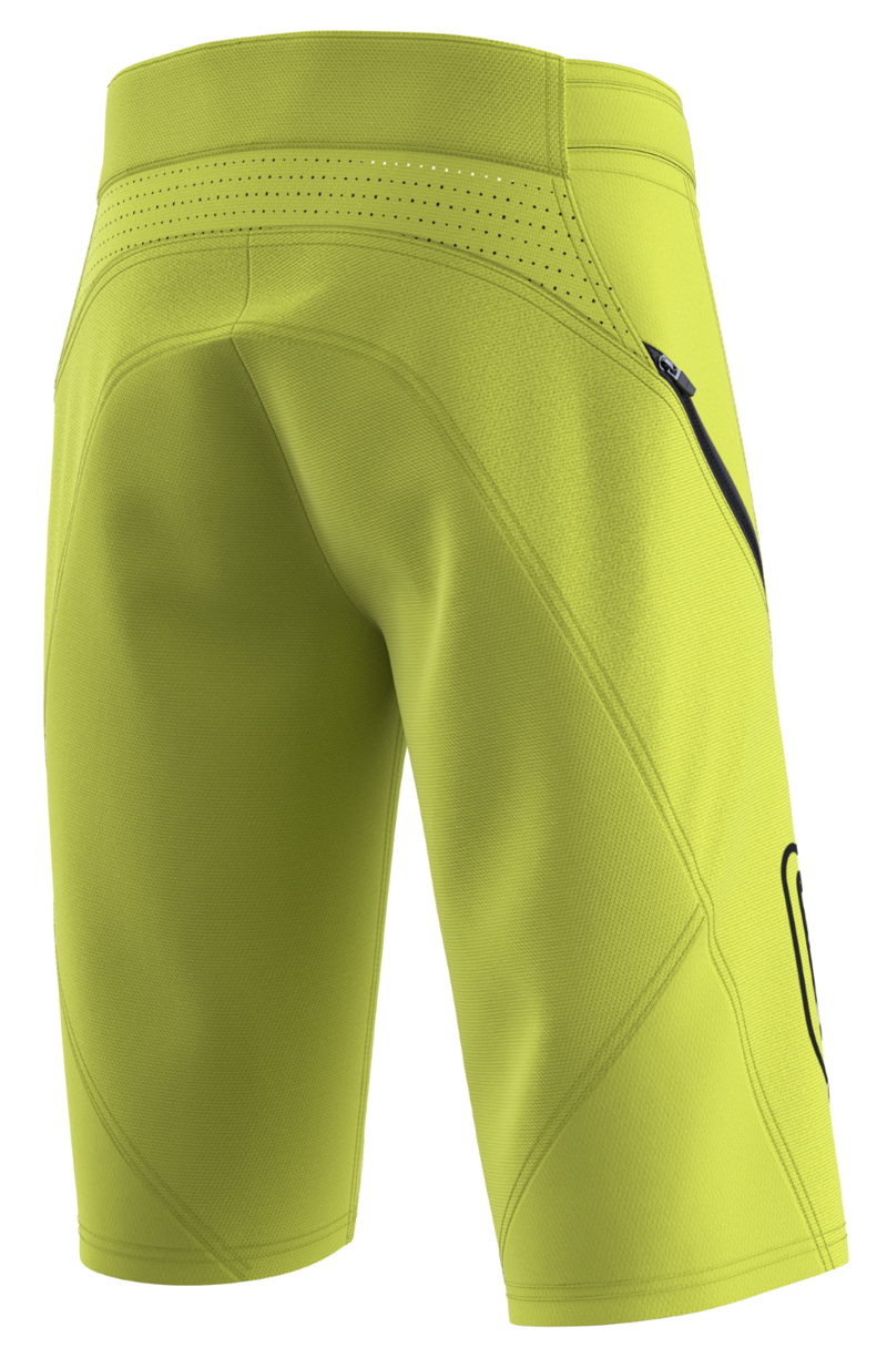 Troy Lee Designs Sprint Youth MTB Shorts Mono Flo Yellow-1
